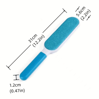 1pc, Reusable Pet Hair Remover Brush - Removes Pet Hair and Lint from Clothes, Bedding, Furniture, and Carpets - Static Electricity-Free - Perfect for Home Cleaning and Grooming