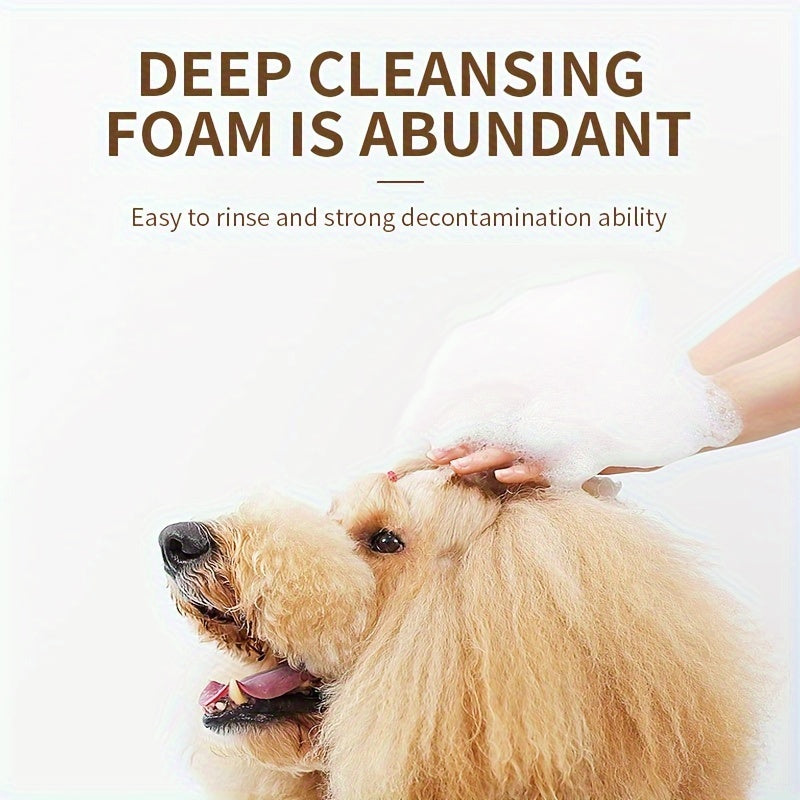 ROZINO Coconut Essence 3-in-1 Pet Shampoo & Conditioner Body Wash - Gentle Cleansing, Soothing Skin Care for Dogs and Cats, Natural Formula with Coconut Milk Extract, Safe for All Breeds, Pet Grooming Essentials | Coconut Sce