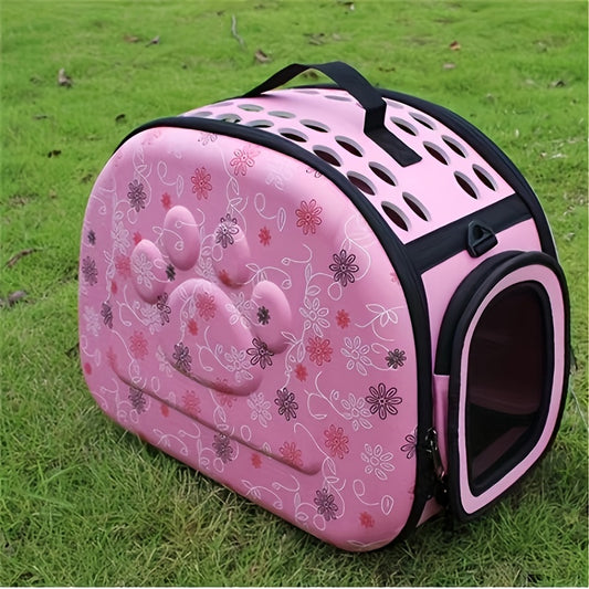 Pet Travel Companion Bag - Spacious, Breathable, Comfortable Shoulder Carrier for Small Dogs, Cats, and Pets - Portable, Fresh Air, and Relaxing Travel Experience
