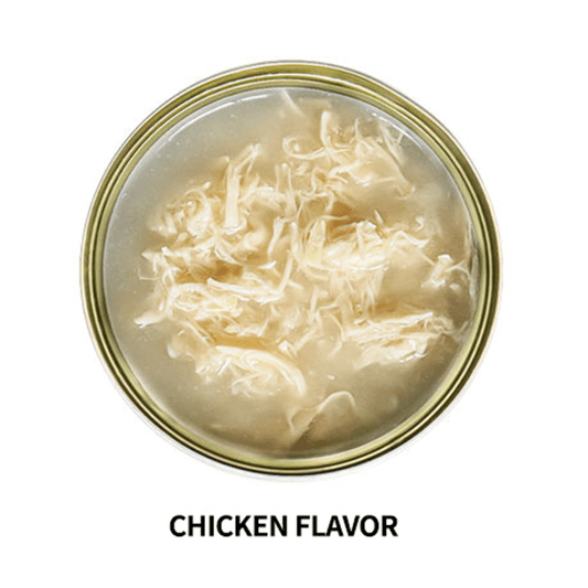 Canned Cat, 85g/3oz Canned Pet Snacks, Chicken Shredded Frozen Can, High Meat Content, Wet Food, Suitable for Cats and Dogs