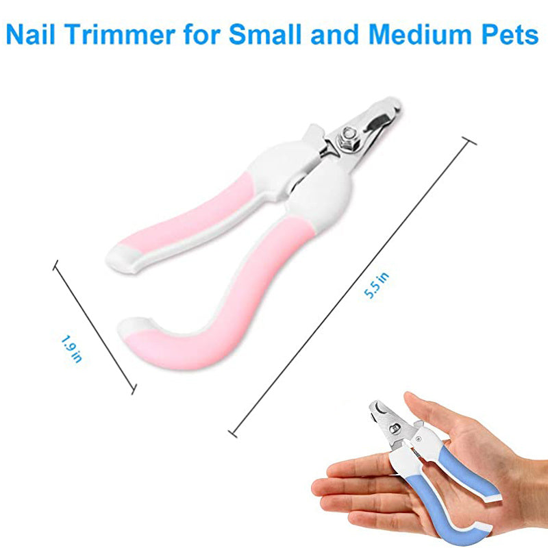 Effortless Pet Grooming: The Labor-Saving Pet Nail Clipper For Dogs & Cats - Stainless Steel Blades - Easy to Use & Safe - For All Dog & Cat Breeds - Perfect Gift for Pet Owners