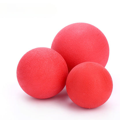 Durable Dog Chew Toy - 1pc Rubber Ball for Pet Teeth Grinding & Interactive Play