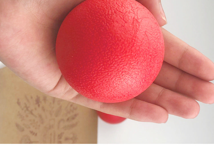 Durable Dog Chew Toy - 1pc Rubber Ball for Pet Teeth Grinding & Interactive Play