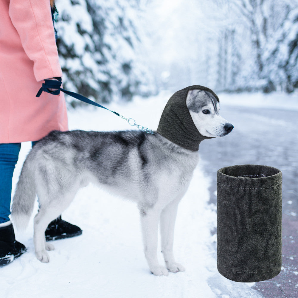 Thickened Soft Dog Ear Cover - Pet Dog Cat Protective Ear Muffs For Anxiety Relief, Pet Calming Stretchy For Ear Protection - For Dogs & Cats - Suitable for Noisy Environments & Vet Visits - Perfect Gift for Pet Owners