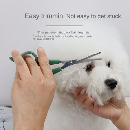 Premium Pet Grooming Scissors - Sharp, Durable, and Comfortable Professional Shears for Safe and Easy Dog and Cat Grooming - Ideal for Trimming, Clipping, and Shaping Fur