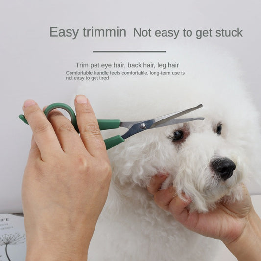 Premium Pet Grooming Scissors - Sharp, Durable, and Comfortable Professional Shears for Safe and Easy Dog and Cat Grooming - Ideal for Trimming, Clipping, and Shaping Fur