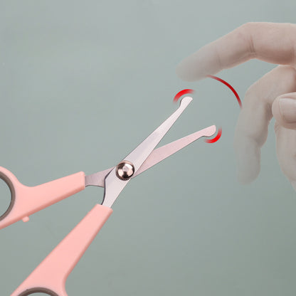 Premium Pet Grooming Scissors - Sharp, Durable, and Comfortable Professional Shears for Safe and Easy Dog and Cat Grooming - Ideal for Trimming, Clipping, and Shaping Fur