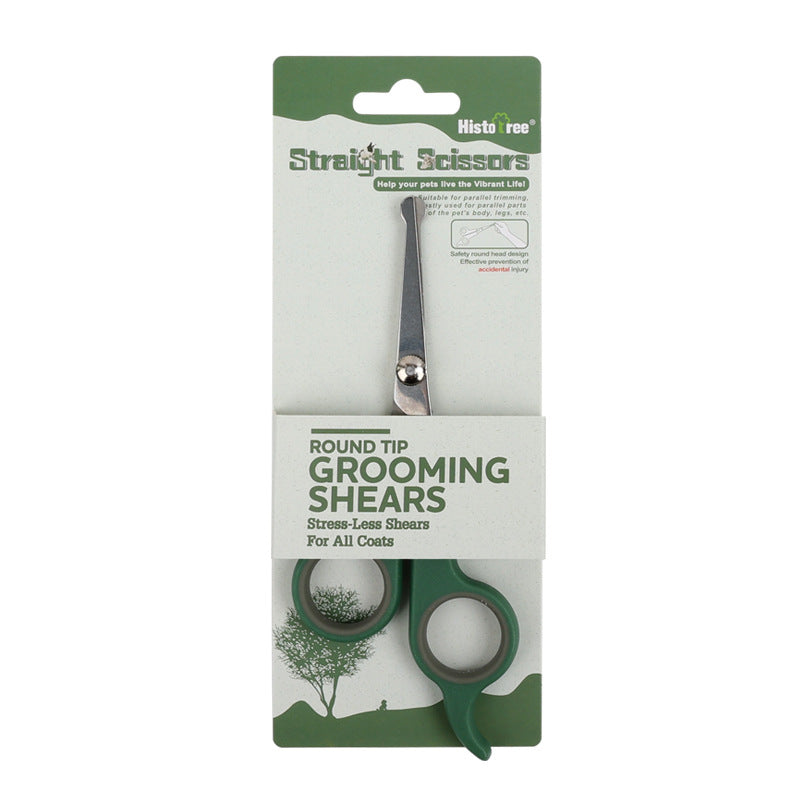 Premium Pet Grooming Scissors - Sharp, Durable, and Comfortable Professional Shears for Safe and Easy Dog and Cat Grooming - Ideal for Trimming, Clipping, and Shaping Fur