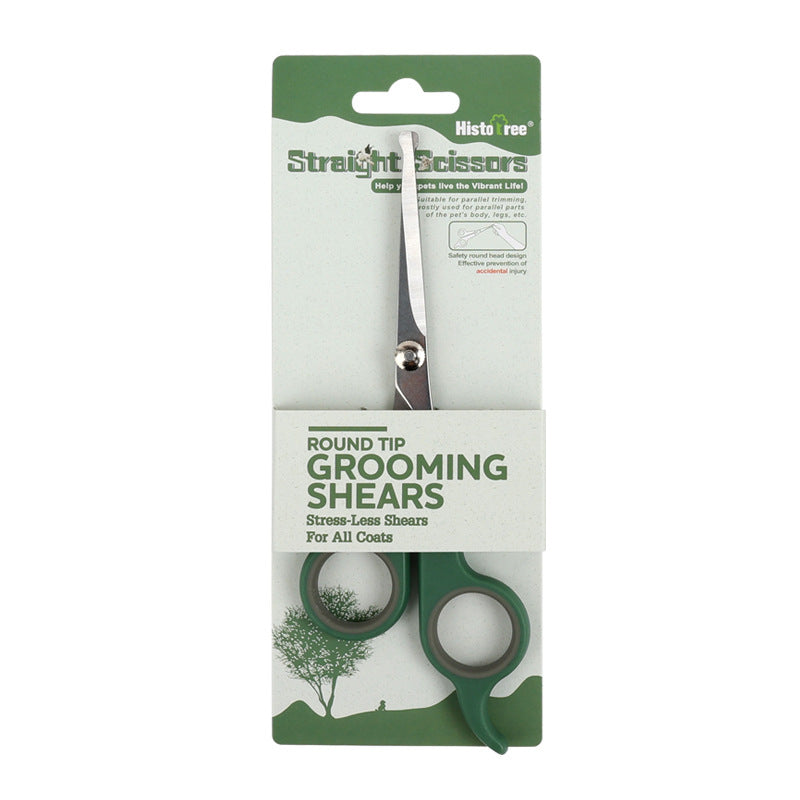 Premium Pet Grooming Scissors - Sharp, Durable, and Comfortable Professional Shears for Safe and Easy Dog and Cat Grooming - Ideal for Trimming, Clipping, and Shaping Fur