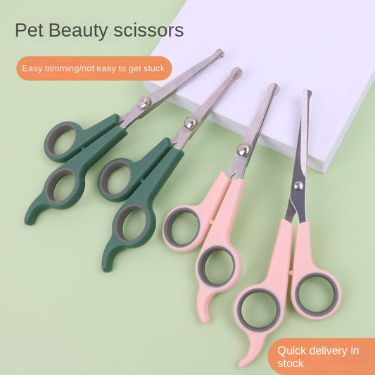 Premium Pet Grooming Scissors - Sharp, Durable, and Comfortable Professional Shears for Safe and Easy Dog and Cat Grooming - Ideal for Trimming, Clipping, and Shaping Fur