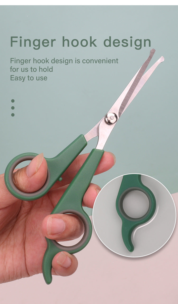 Premium Pet Grooming Scissors - Sharp, Durable, and Comfortable Professional Shears for Safe and Easy Dog and Cat Grooming - Ideal for Trimming, Clipping, and Shaping Fur