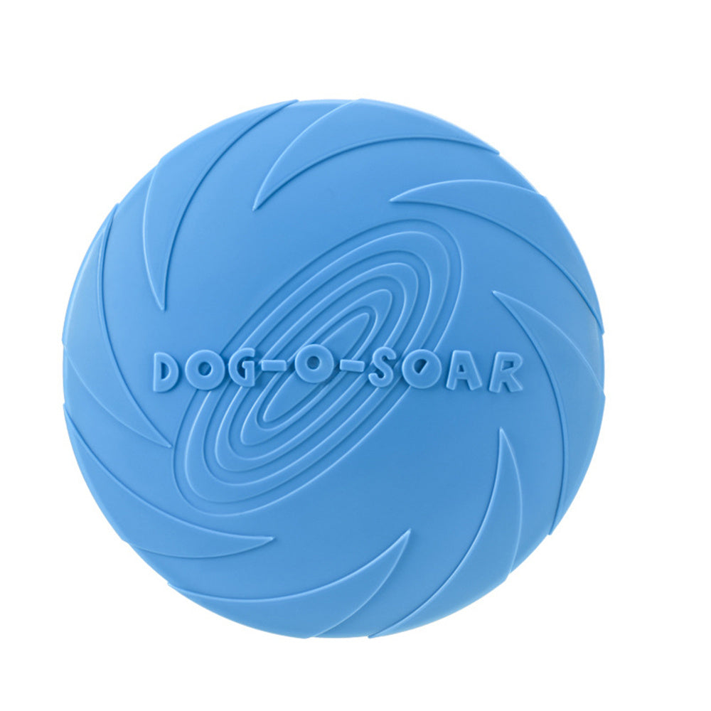 5.91/7.09/8.66inch Rubber Dog Flying Disc Pet Puppy Outdoor Sports Game Training Interactive Toy Bite Resistant Dogs Chew Flying Disc