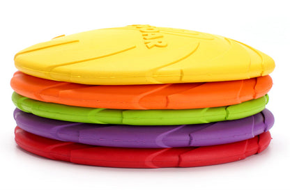 5.91/7.09/8.66inch Rubber Dog Flying Disc Pet Puppy Outdoor Sports Game Training Interactive Toy Bite Resistant Dogs Chew Flying Disc