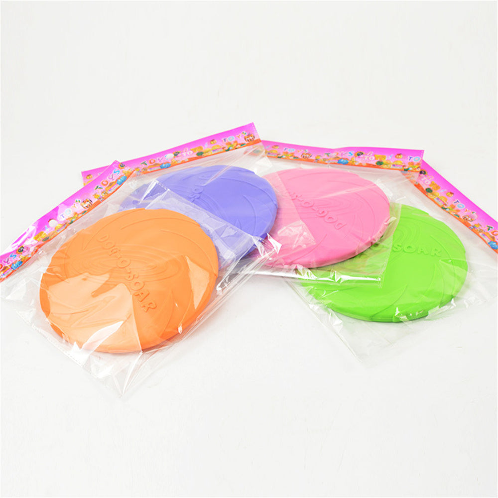 5.91/7.09/8.66inch Rubber Dog Flying Disc Pet Puppy Outdoor Sports Game Training Interactive Toy Bite Resistant Dogs Chew Flying Disc
