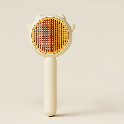 Premium Cat Self Grooming Brush - Cats Grooming Essential for Healthy Coat, Gentle Massage, Shedding Remover, and Claw Care - Easy to Clean, Pet-Friendly Design, Kitten and Adult Cat Suitable