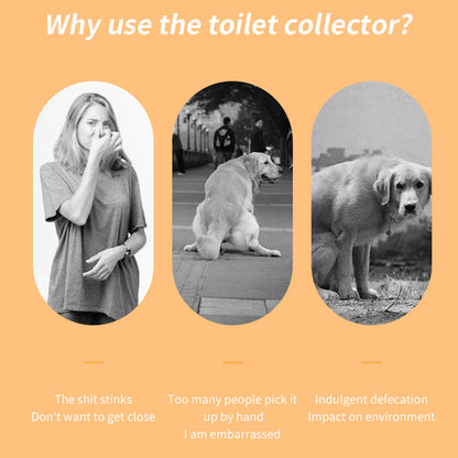 Pet Dog Pooper Scooper, Portable Dog Poop Picker With 45pcs Waste Bags For Outdoor Walking, Dog Excrement Shovel Picker, Pet Garbage Bag Refill Rolls, Pet Cleaning Supplies