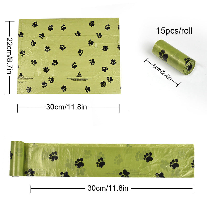 Pet Dog Pooper Scooper, Portable Dog Poop Picker With 45pcs Waste Bags For Outdoor Walking, Dog Excrement Shovel Picker, Pet Garbage Bag Refill Rolls, Pet Cleaning Supplies