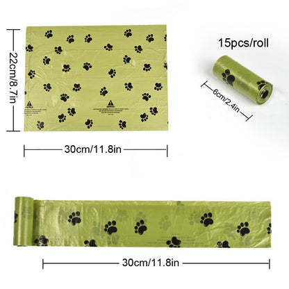 Pet Dog Pooper Scooper, Portable Dog Poop Picker With 45pcs Waste Bags For Outdoor Walking, Dog Excrement Shovel Picker, Pet Garbage Bag Refill Rolls, Pet Cleaning Supplies