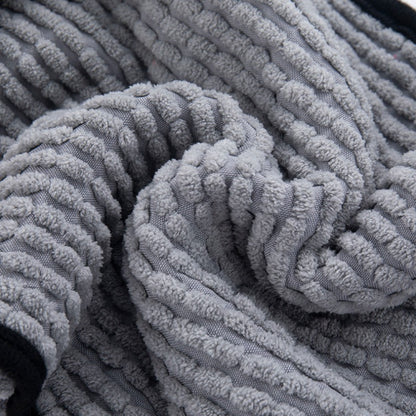 Pet Towel For Dog & Cat, Highly Absorbent Quick Dry Dog Bath Towel With Hand Pockets Design, Pet Cleaning Supplies