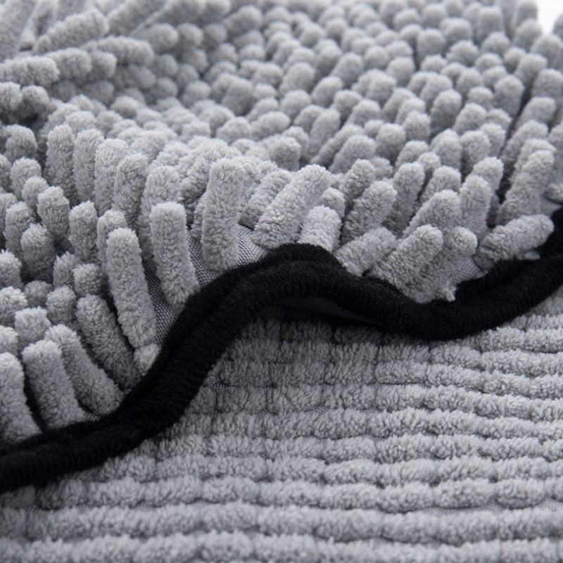 Pet Towel For Dog & Cat, Highly Absorbent Quick Dry Dog Bath Towel With Hand Pockets Design, Pet Cleaning Supplies