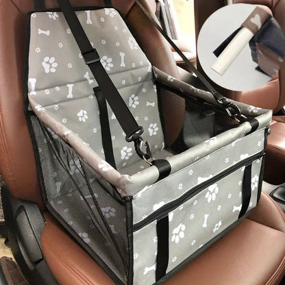 Pet Car Booster Seat For Dog Cat Portable And Breathable Bag With Seat Belt Dog Carrier Safety Stable For Travel Look Out With Clip On Leash With PVC Tube Christmas Gift