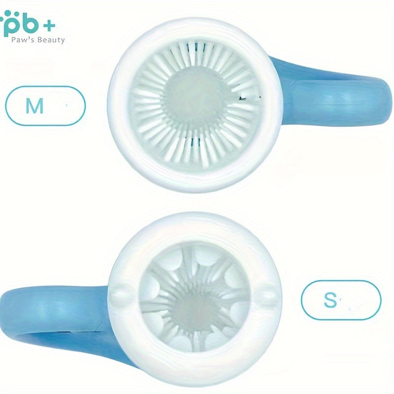 GroomMate Paw Cleaning Cup for Dogs & Cats - Gentle, Convenient Pet Care Solution, Non-Electric, Plastic, Dog Paw Cleaner, Premium