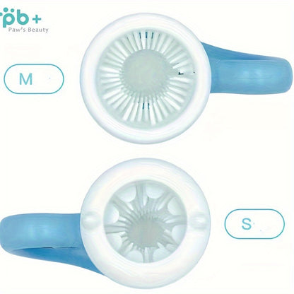 GroomMate Paw Cleaning Cup for Dogs & Cats - Gentle, Convenient Pet Care Solution, Non-Electric, Plastic, Dog Paw Cleaner, Premium