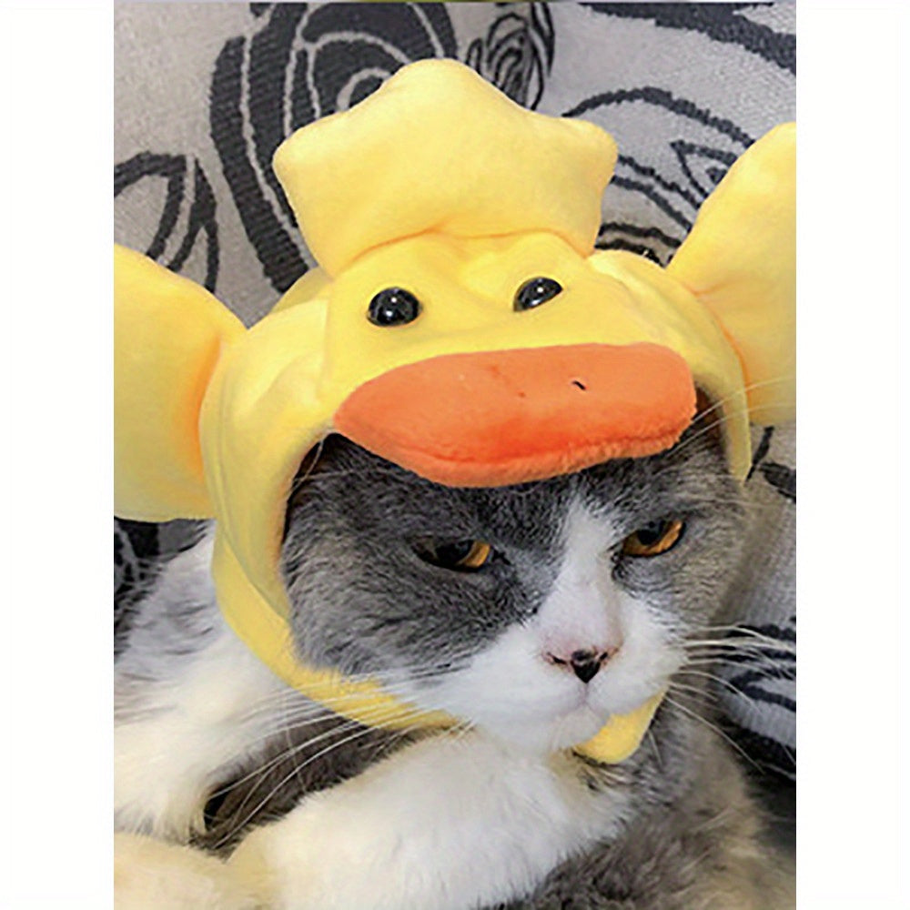 Cute Animals Shaped Cat Hat, Warm Pet Costume For Dog & Cat, Pet Party Supplies