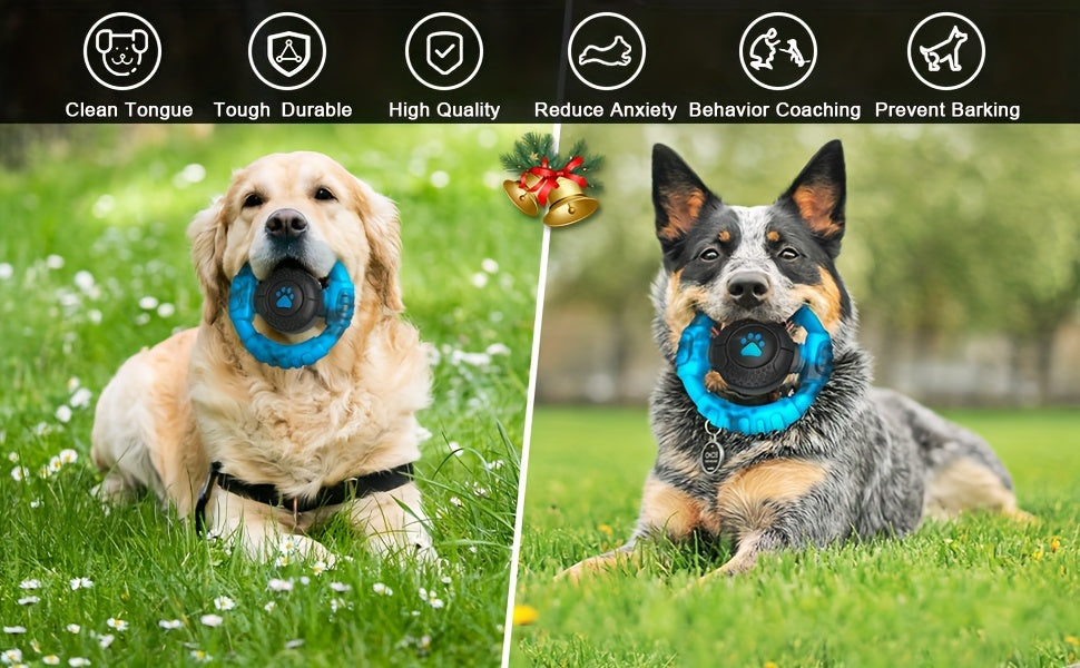 Dog Chew Toys Squeak Chewing Toys Durable Interactive Puppy Toy Teeth Cleaning Nylon Pet Toys