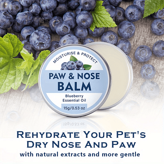 Soothing Dog Paw & Nose Balm - Aluminum Tin, Battery-Free, Pet Care Essentials