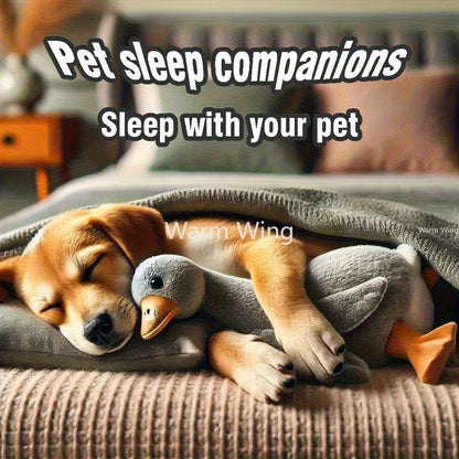 19.69inch Tie-Dye Duck Toy for Dogs & Cats - 2025 New Design with Embroidered Safety Eyes - Washable Pet Toy for Small to Large Pets, Calming Pet Toy, Playtime Fun for Pets, Perfect Christmas/Birthday Gift for Pets, Dog Toy,