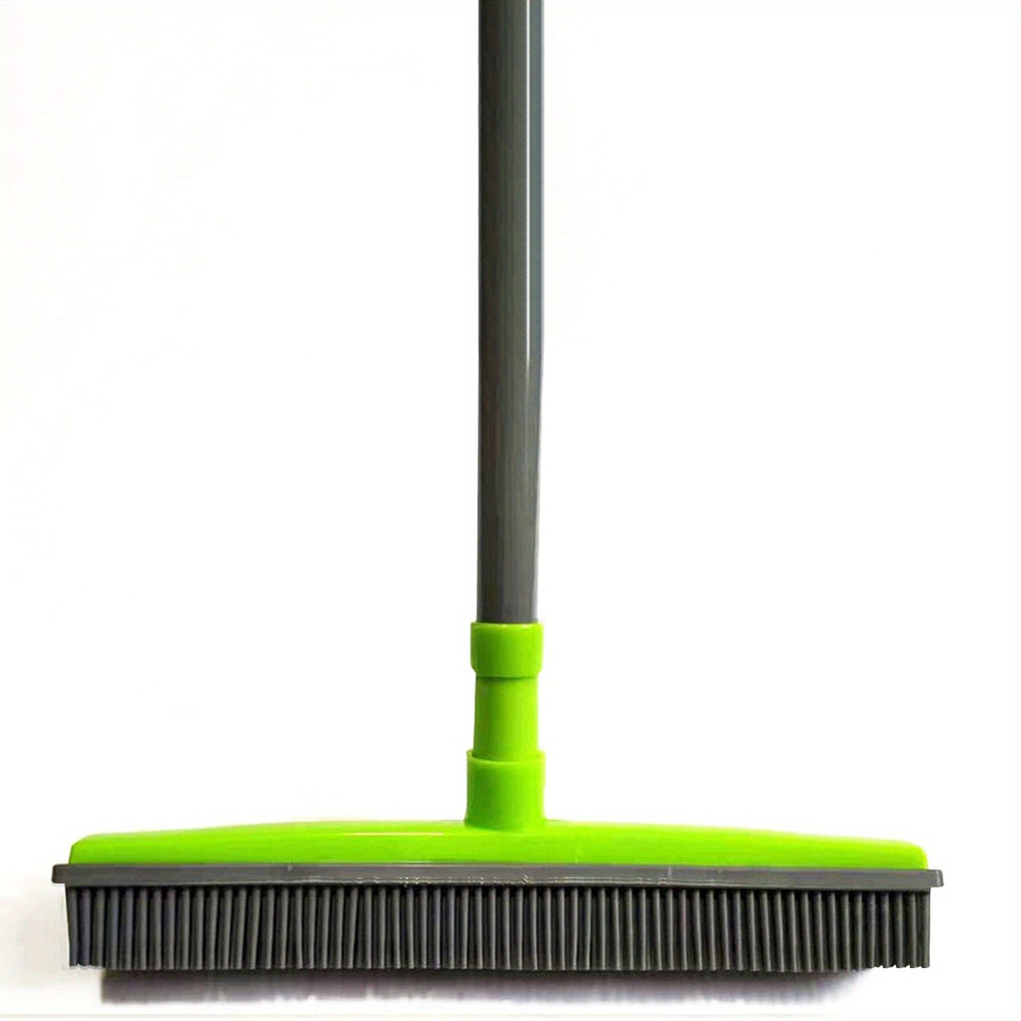 1pc Telescopic Pet Hair Remover Broom - Efficient Carpet Cleaner with Gentle Silicone Bristles - Flexible Handle for Dust & Hair Removal - Perfect Household Tool for Apartments, Dorms, and School Prep - Complete Cleaning Kit