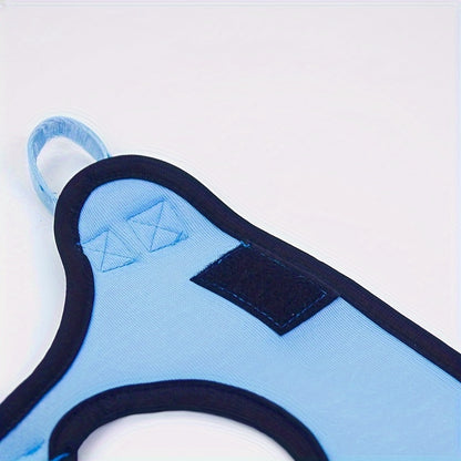 [Anti-Scratch, Grooming Hammock] Anti-Scratch Dog Nail Clipping & Grooming Hammock | Soft Padded Design, Durable Fabric for Safe Nail Trimming, Injection & Feeding Time - Essential Pet Grooming Accessory