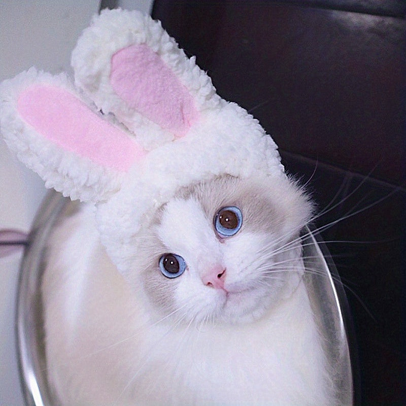 Cute Animals Shaped Cat Hat, Warm Pet Costume For Dog & Cat, Pet Party Supplies