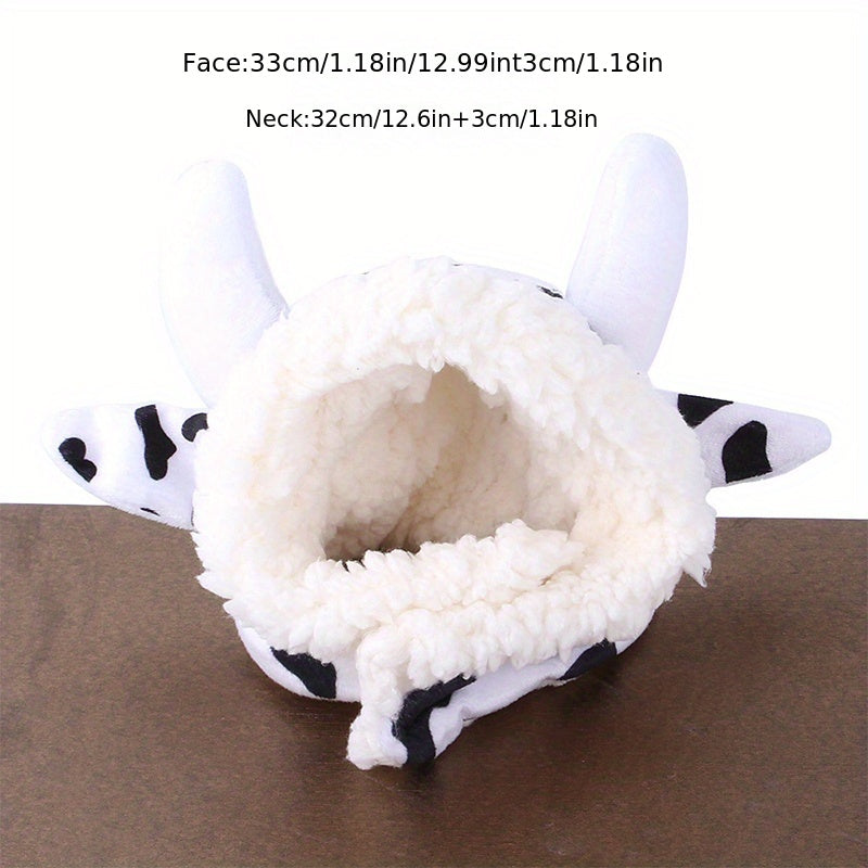 Cute Animals Shaped Cat Hat, Warm Pet Costume For Dog & Cat, Pet Party Supplies