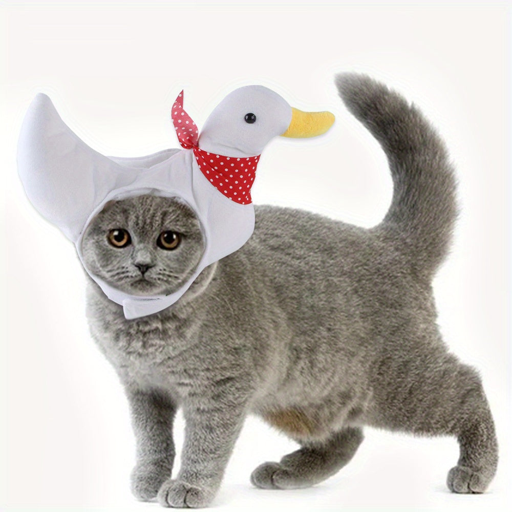 Cute Animals Shaped Cat Hat, Warm Pet Costume For Dog & Cat, Pet Party Supplies