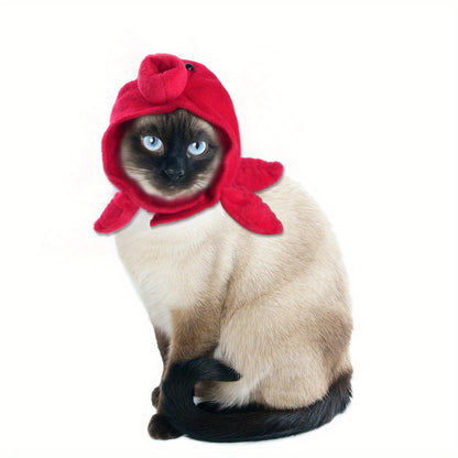 Cute Animals Shaped Cat Hat, Warm Pet Costume For Dog & Cat, Pet Party Supplies