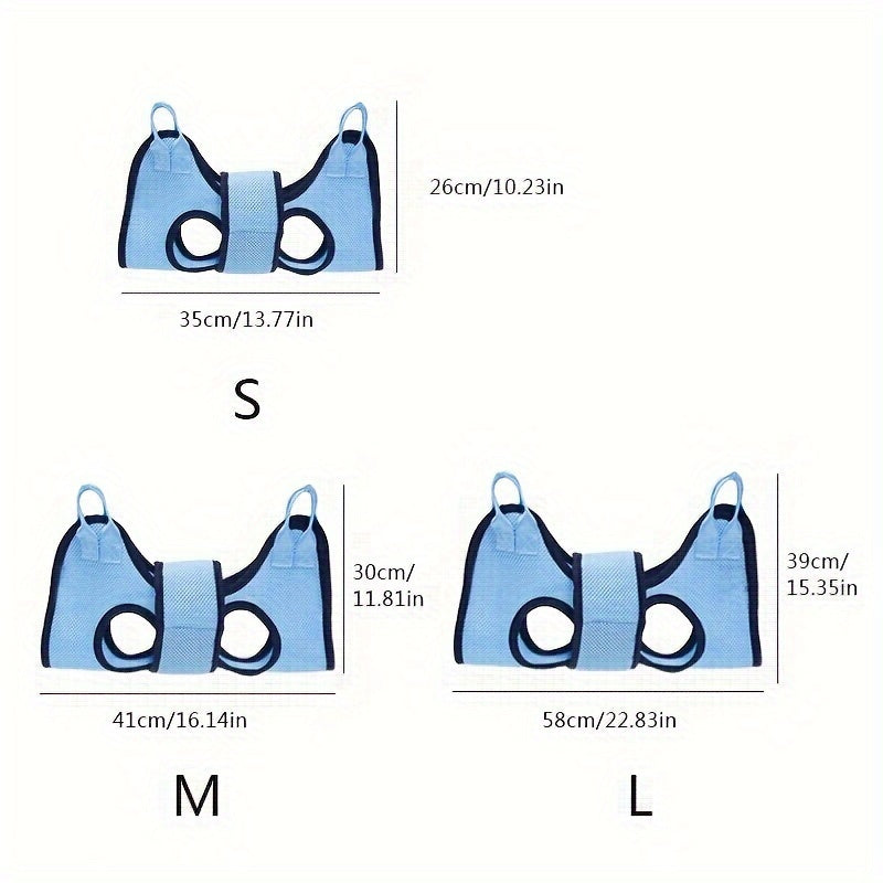 [Anti-Scratch, Grooming Hammock] Anti-Scratch Dog Nail Clipping & Grooming Hammock | Soft Padded Design, Durable Fabric for Safe Nail Trimming, Injection & Feeding Time - Essential Pet Grooming Accessory