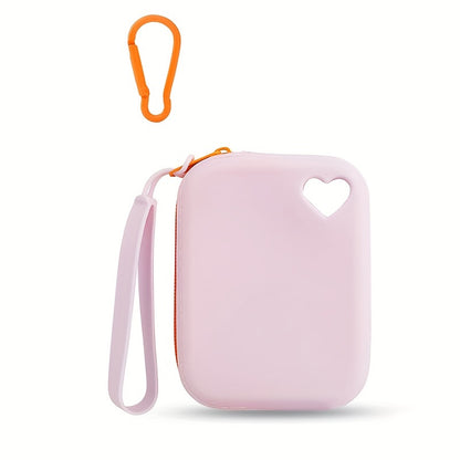 1pc Silicone Dog Treat Bag Pet Snack Bag Travel Portable Training Bag Pet Walking Bag