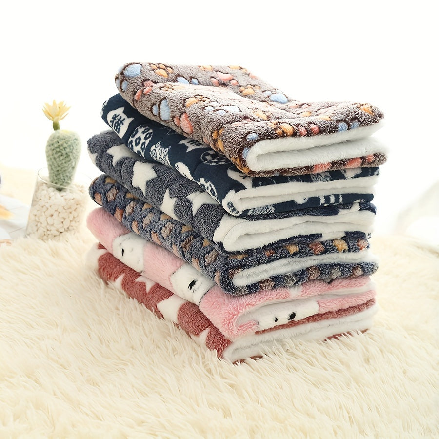 Quilted Luxury Dog Sleep Mat - Ultra-Soft & Warm, Washable for Autumn/Winter - Perfect Thickened Cushion for Pet Crates - Durable & Easy Care - Suitable for Small to Large Breeds
