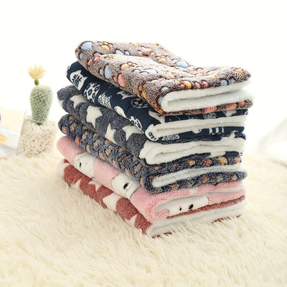 Quilted Luxury Dog Sleep Mat - Ultra-Soft & Warm, Washable for Autumn/Winter - Perfect Thickened Cushion for Pet Crates - Durable & Easy Care - Suitable for Small to Large Breeds