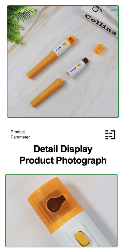 Pet Electric Nail Grinder - Durable Plastic, Battery-Powered, Safe for Dogs & Cats, Home Use, Pet Grooming Tool | Modern Design | Durable Plastic Grinder, Pet Nail Care, Without Battery