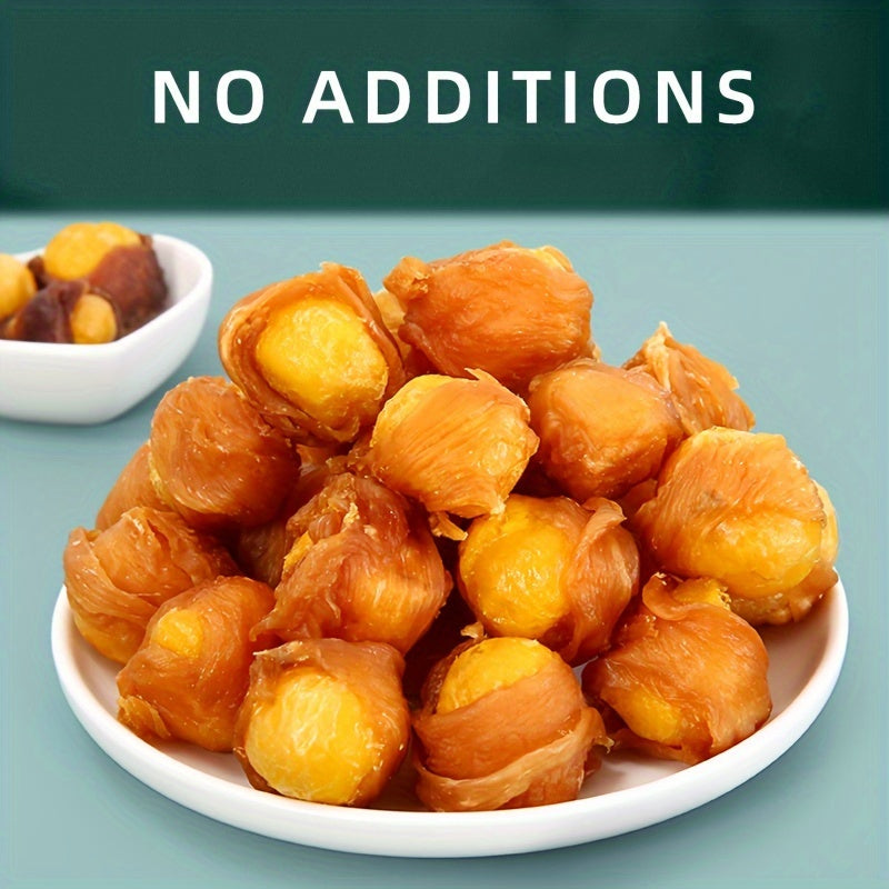 Dog cat pet snacks chicken duck meat package egg yolk beauty hair bright hair nourishing tear stains dog food companion
