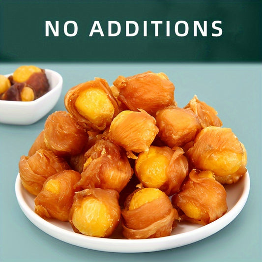 Dog cat pet snacks chicken duck meat package egg yolk beauty hair bright hair nourishing tear stains dog food companion