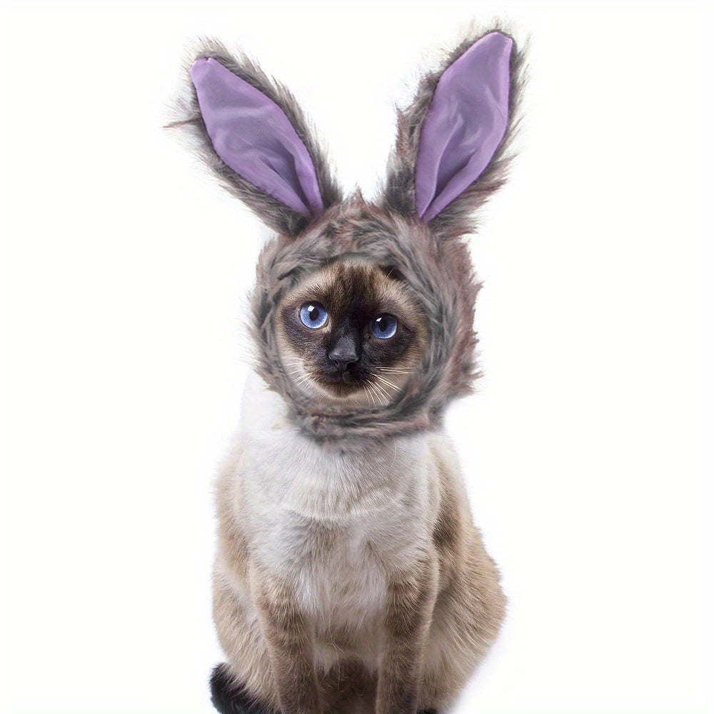 Cute Animals Shaped Cat Hat, Warm Pet Costume For Dog & Cat, Pet Party Supplies