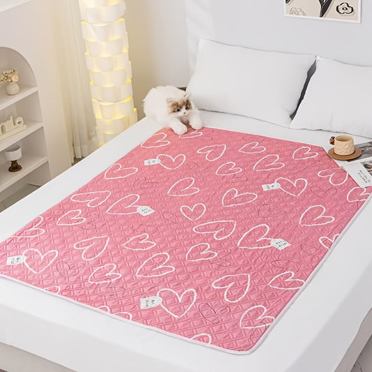 Washable Urine Isolation Pads for Elderly & Pets - Leak-Proof Bed Care Mats, Ideal for Menstruation & Home Use, Multiple Colors & Sizes Available, Soft & Absorbent Fabric, Pet Care Essentials | Decorative Bed Mat | Washable F
