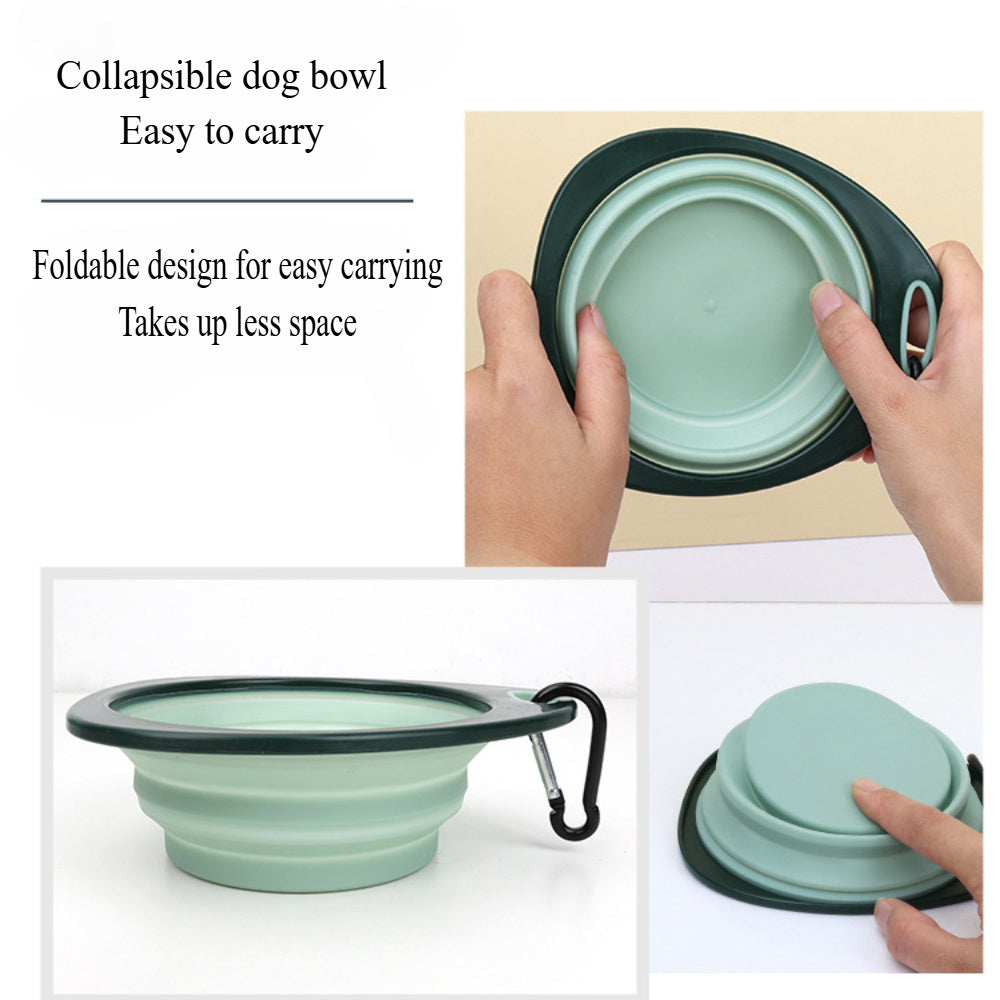 [8pcs Pet Grooming Kit] 8pcs LDECO Pet Grooming Kit for Dogs, Plastic Grooming Set, with Self-Cleaning Dematting Brush, Scissors, Comb, Nail Clippers, Foldable Bowl, Bath & Tooth Brushes, for Uncharged Pet Care Tools