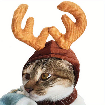 Cute Animals Shaped Cat Hat, Warm Pet Costume For Dog & Cat, Pet Party Supplies