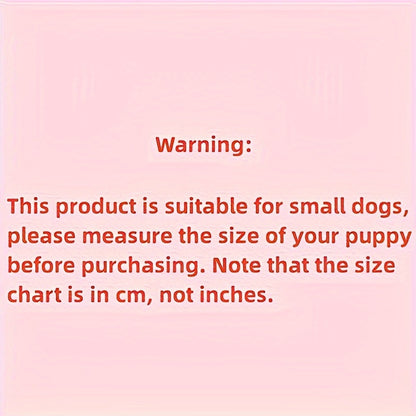 Tailoredtrend, Cozy Fleece Dog Vest - Thick, Solid Color Pet Apparel for Small to Medium Cats & Dogs, Hand Wash Only - Perfect for Fall/Winter