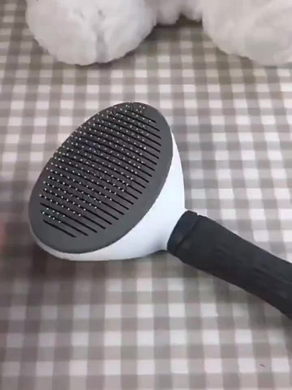 Dog and Cat Cleaning Face Comb, One-Button Hair Removal, Automatic Hair Removal, Pet Hair Removal Massage Comb, Cat and Dog Needle Comb Beauty Cleaning Brush, The Best Gift for Pets